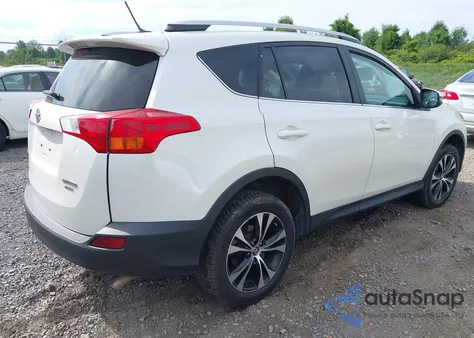 2015 Toyota Rav4 Limited z USA, uszkodzony, nr VIN 2T3DFREV1FW355112